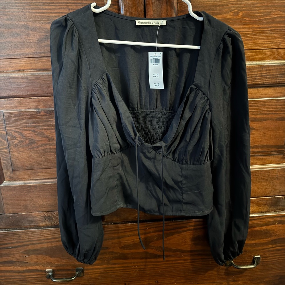 Abercrombie & Fitch Black Blouse